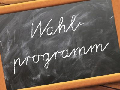 Wahlprogramm und Listen sind veröffentlicht